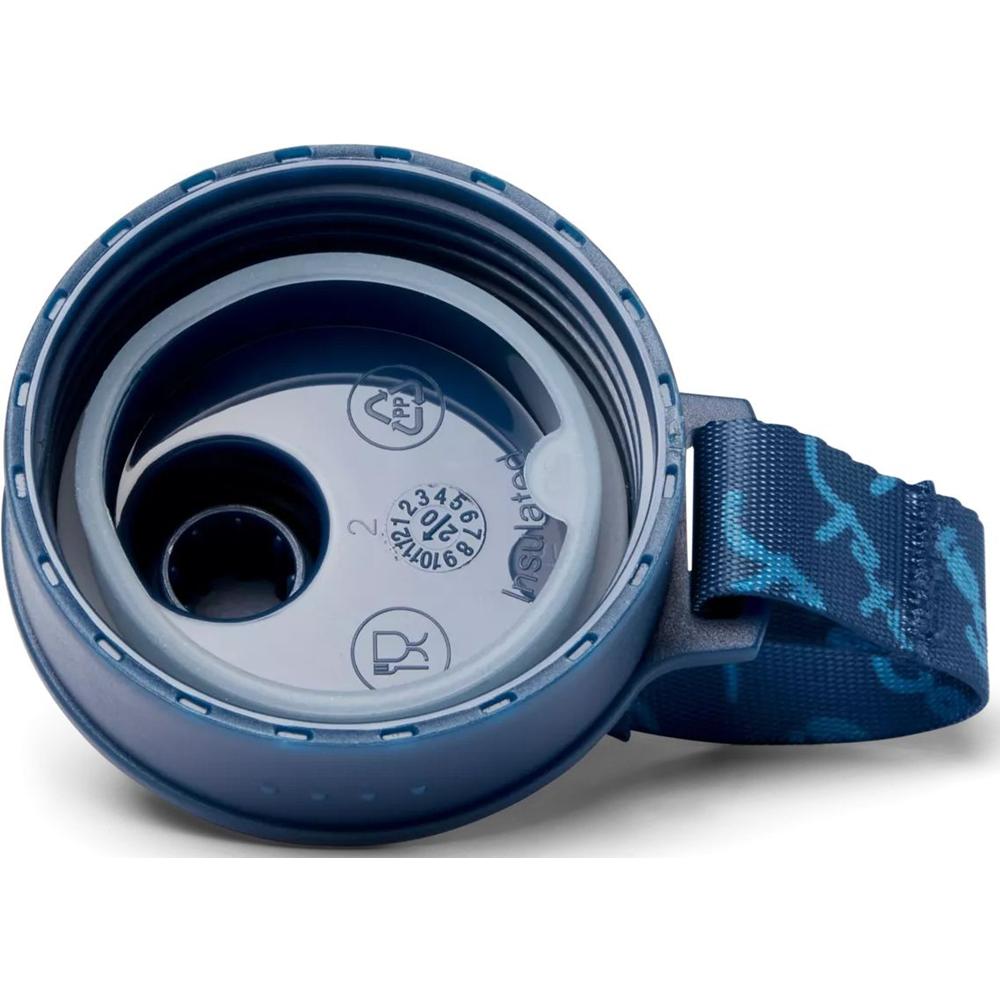 satch Edelstahl Trinkflasche Blue blau