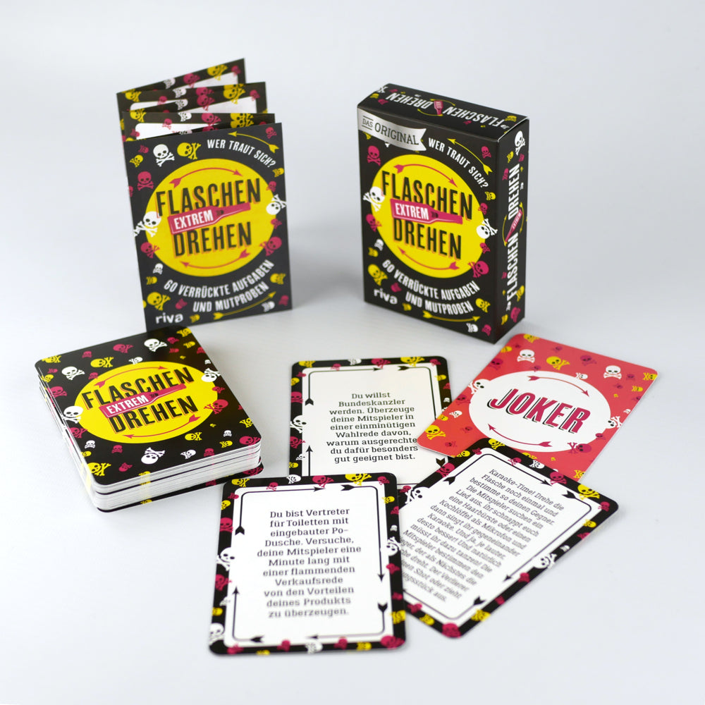 Kartenspiel Flaschendrehen - Die Edition ab 18 Jahren