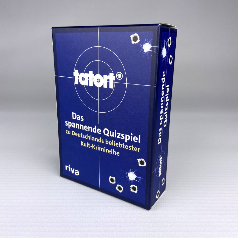 Kartenspiel Tatort - Das spannende Quizspiel zu Deutschlands beliebtester Kult-Krimireihe