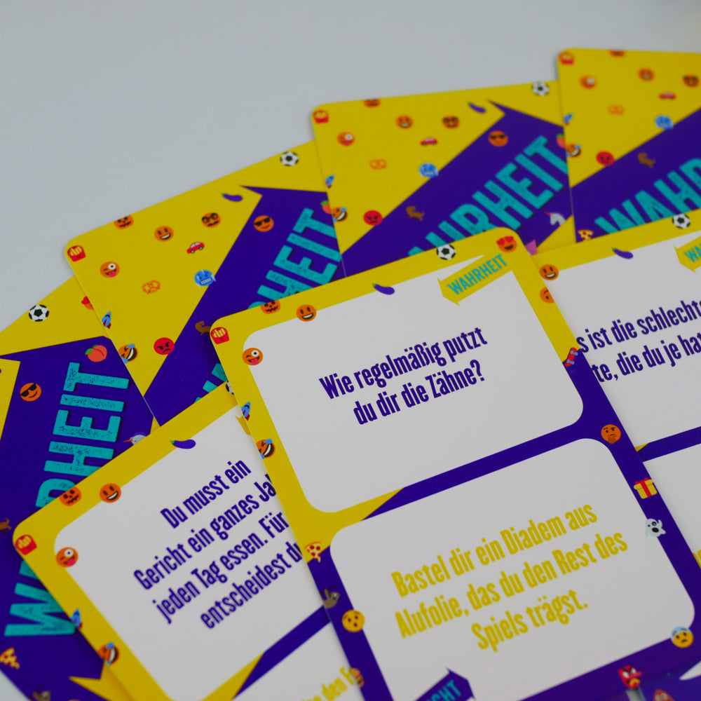 Kartenspiel Wahrheit oder Pflicht - Die Teenieedition