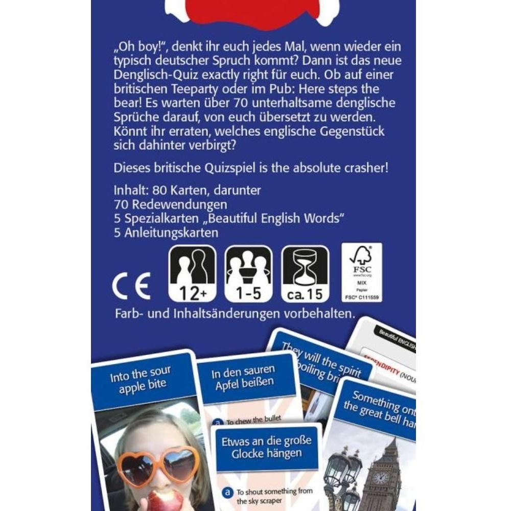 Kartenspiel That is the crowning! Das lustige Denglisch-Quiz
