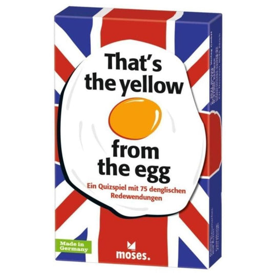 Kartenspiel That's the yellow from the egg - Quizspiel rund um englische Redewendungen