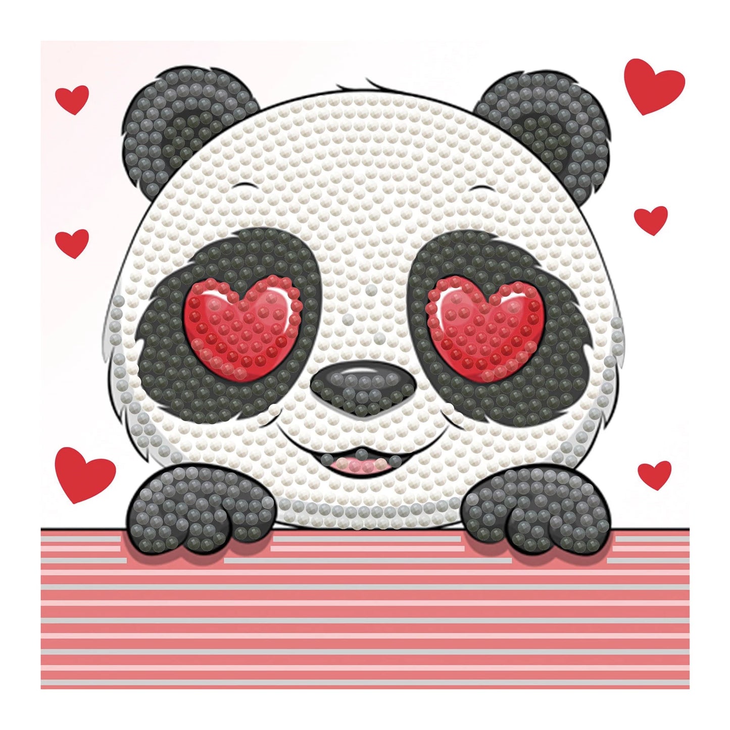 Diamond Painting Panda Liebe