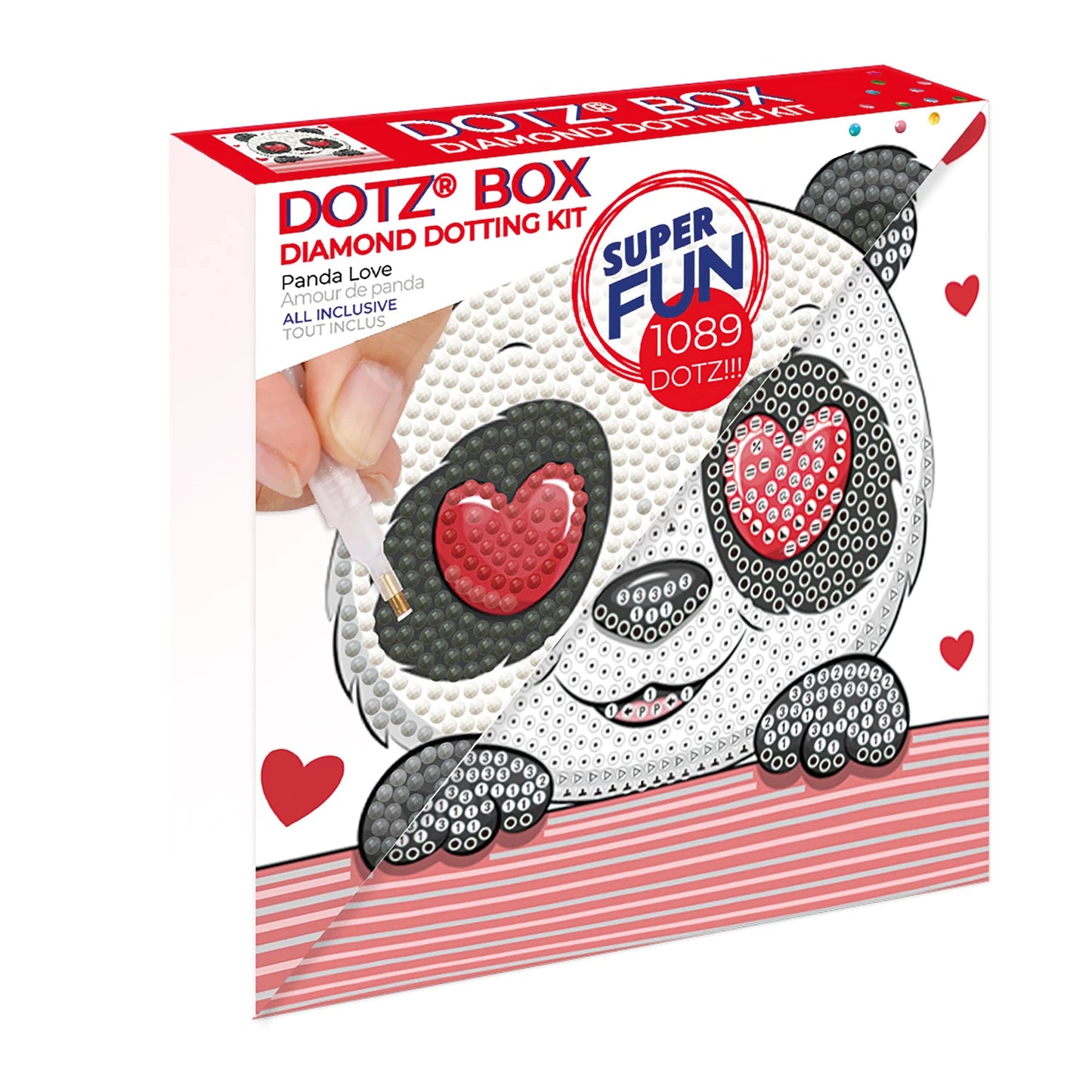 Diamond Painting Panda Liebe