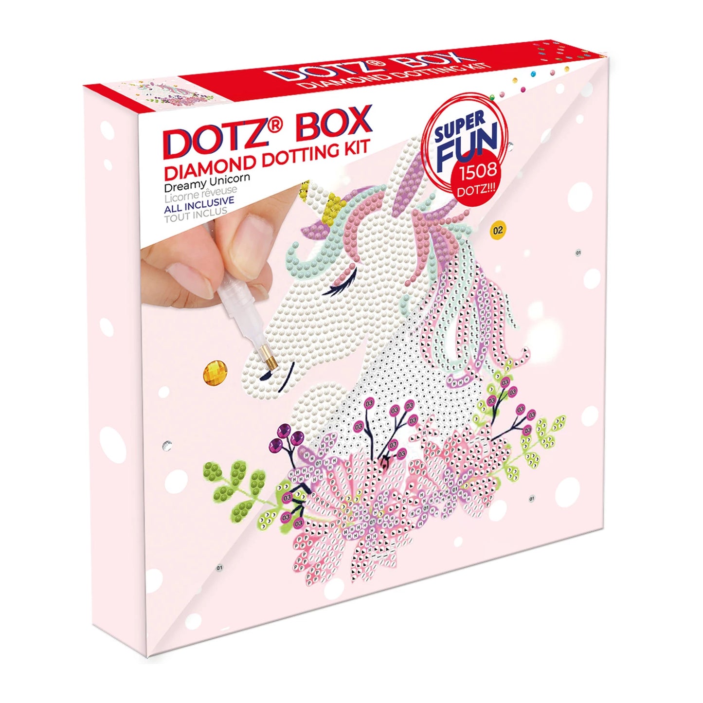 Diamond Painting Verträumtes Einhorn