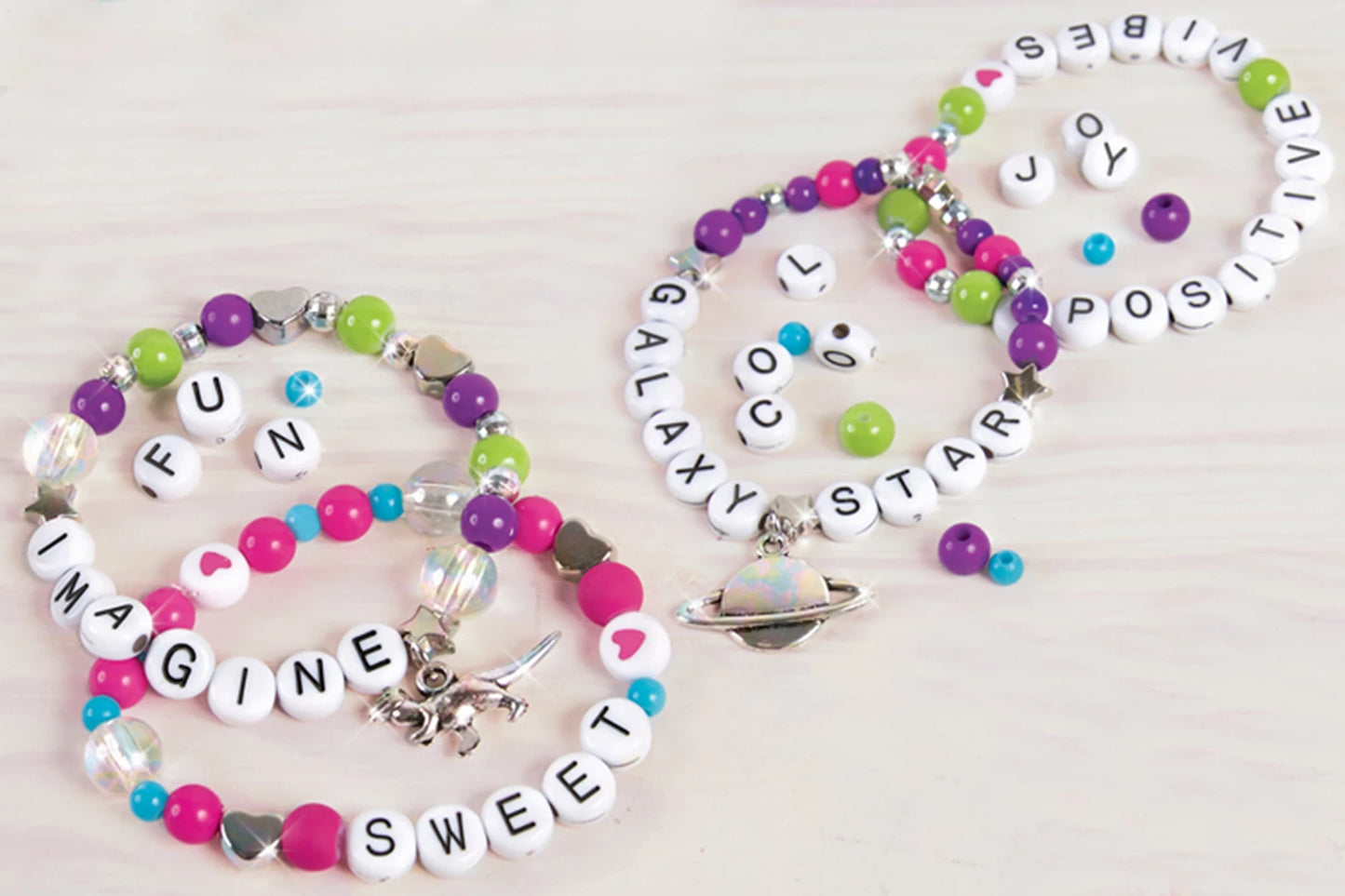 Bastelset Schmuck Rock'n'Block Armbänder