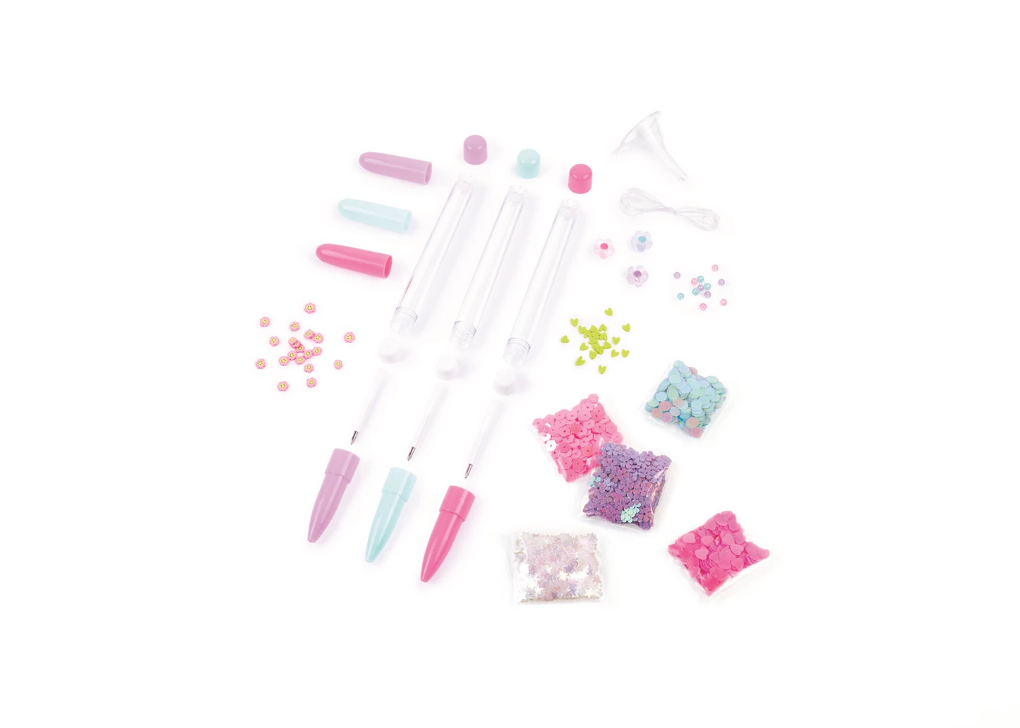 Bastelset DIY Glitzerstifte