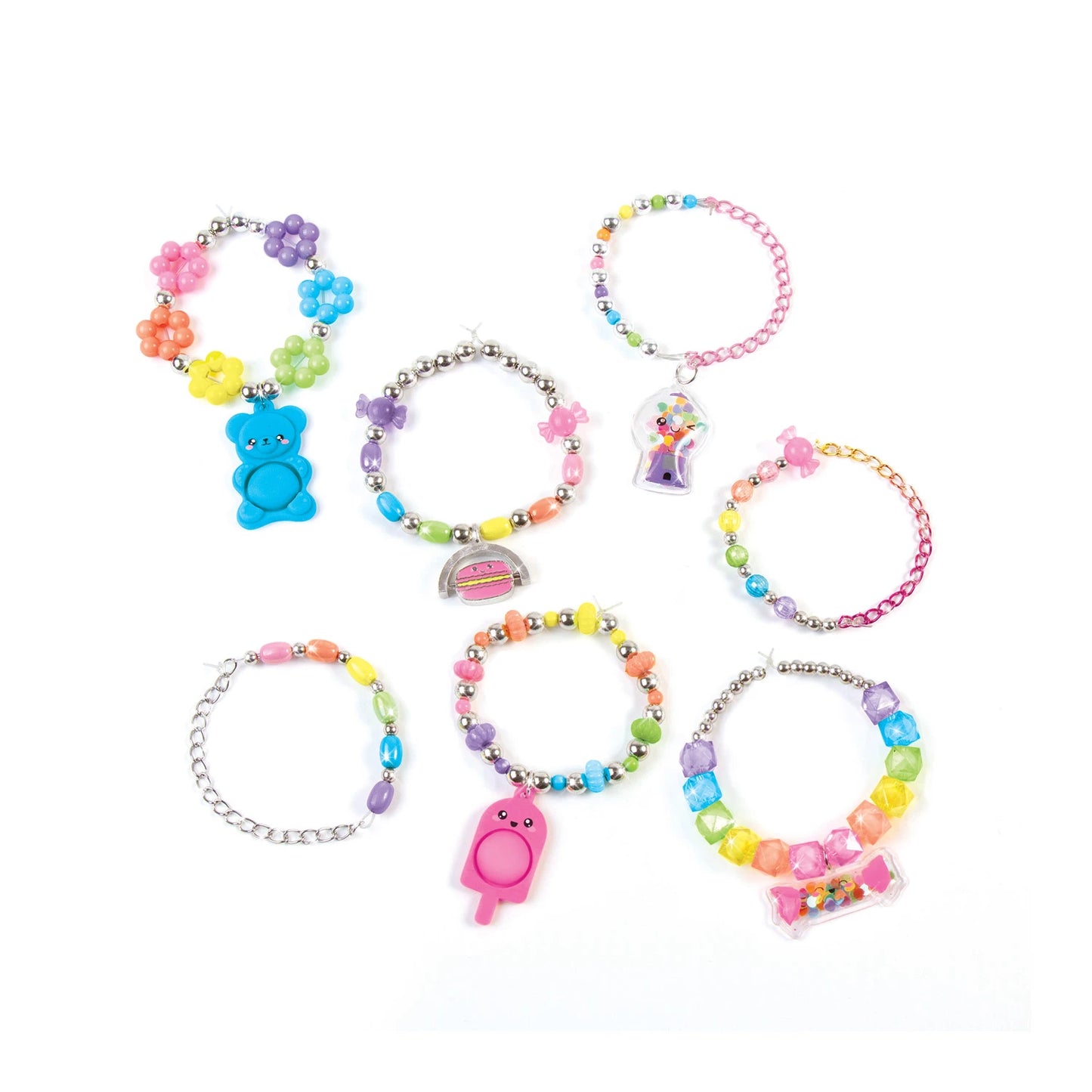 Bastelset Schmuck Armbänder mit Anhängern