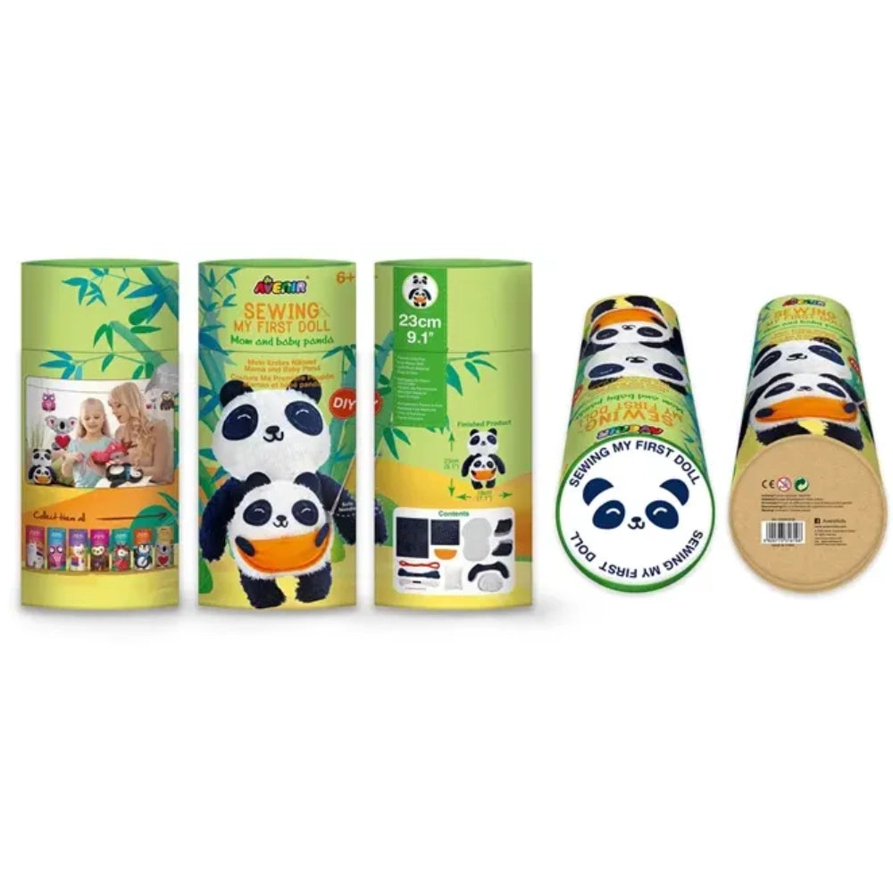 Nähset Panda