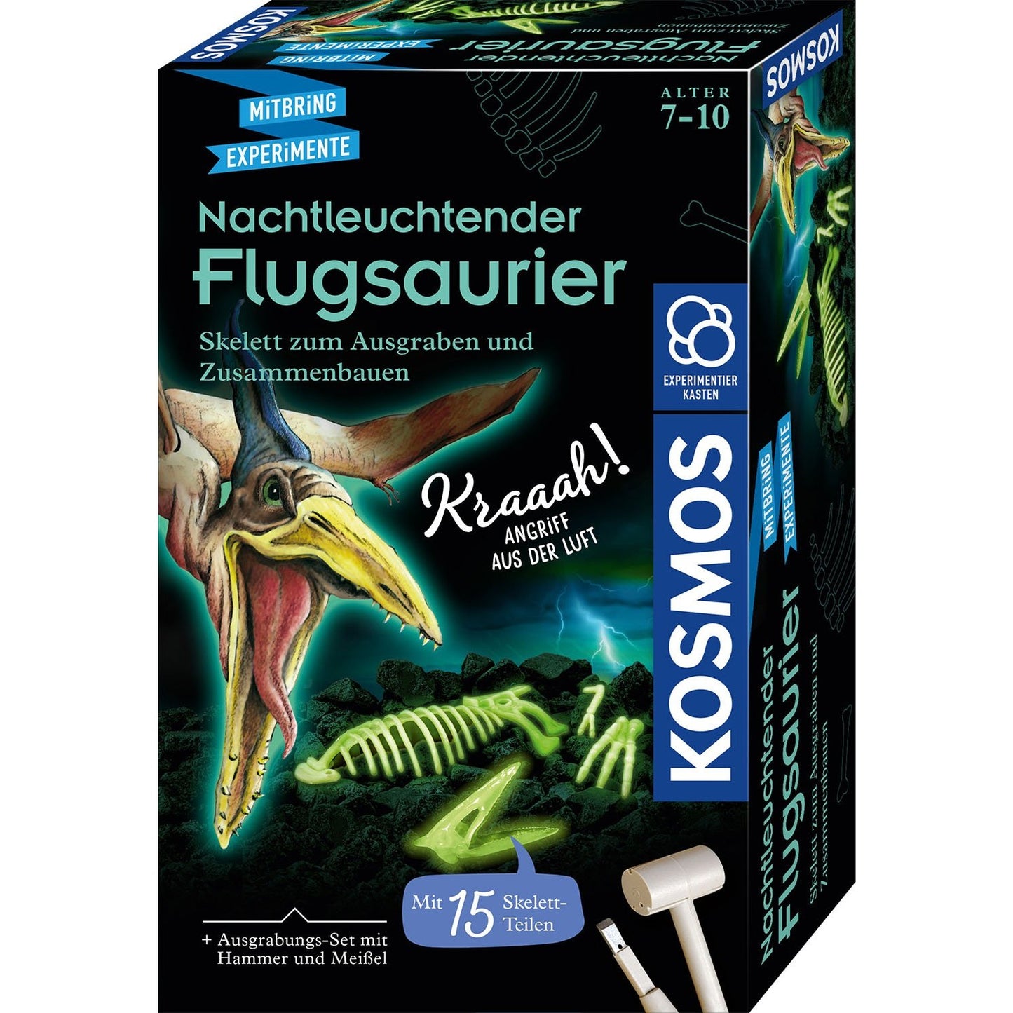 Experimentierset Nachtleuchtender Flugsaurier Fossil