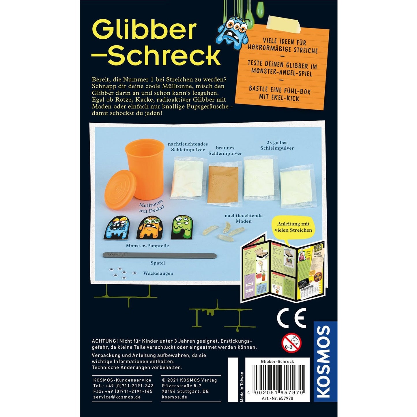 Experimentierset Glibber-Schreck