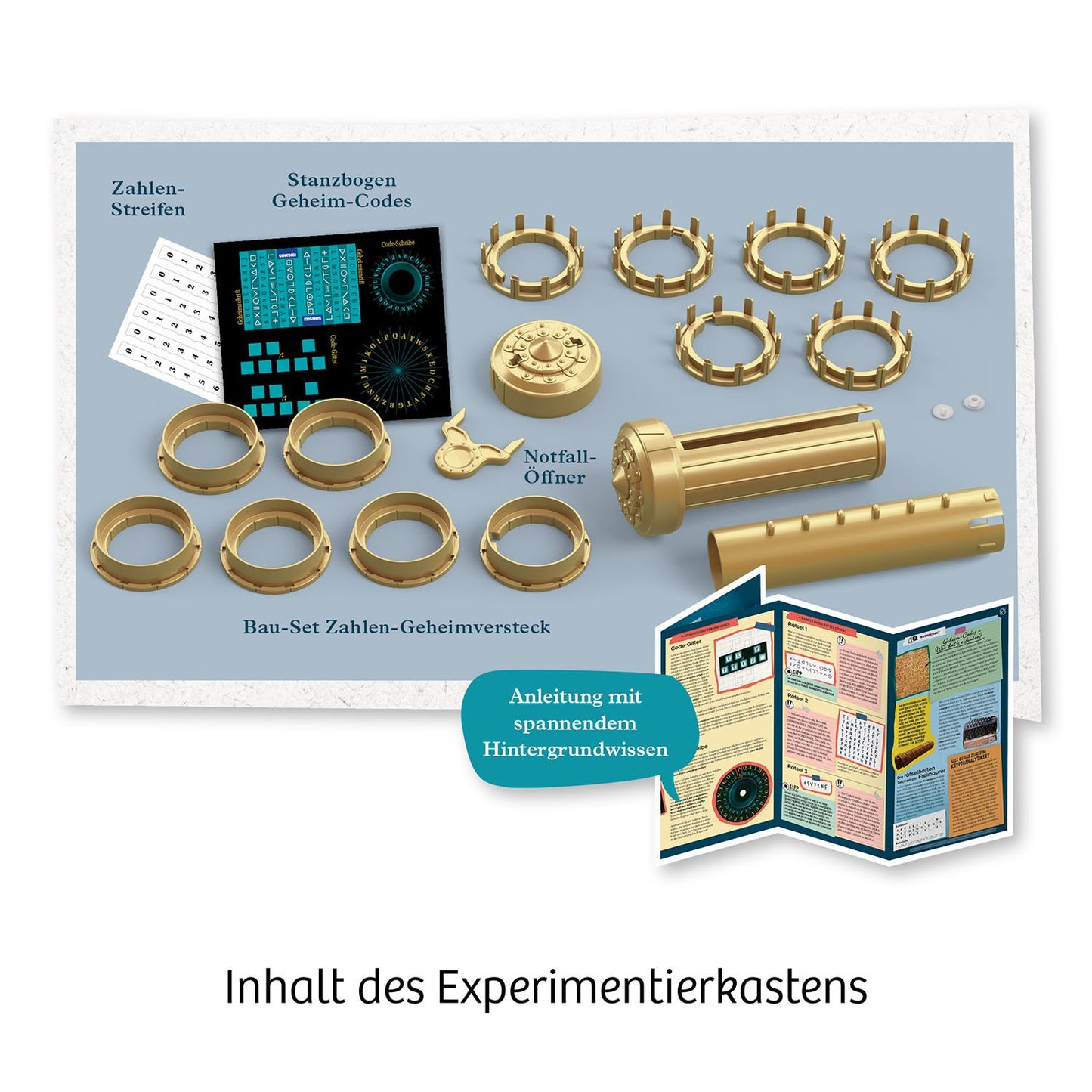Experimentierset Geheim-Codes