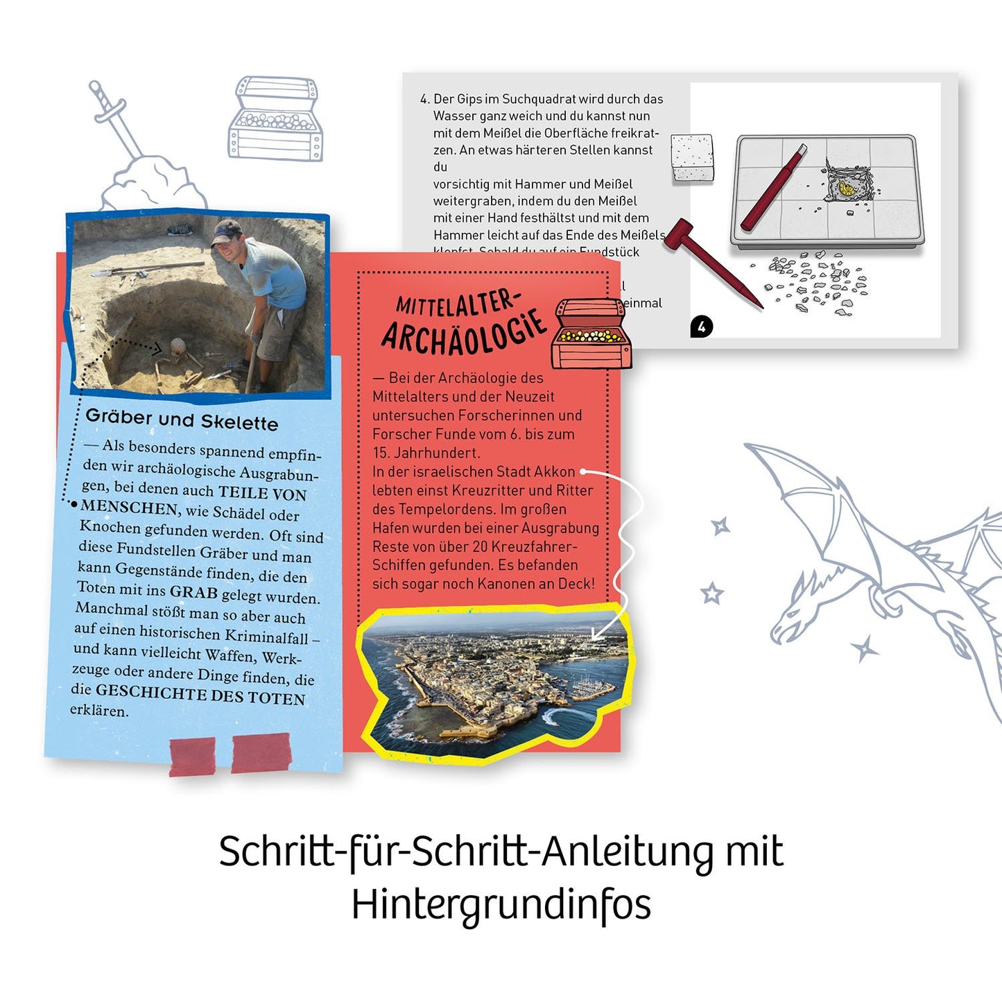 Ausgrabungsset Ritter-Schatz