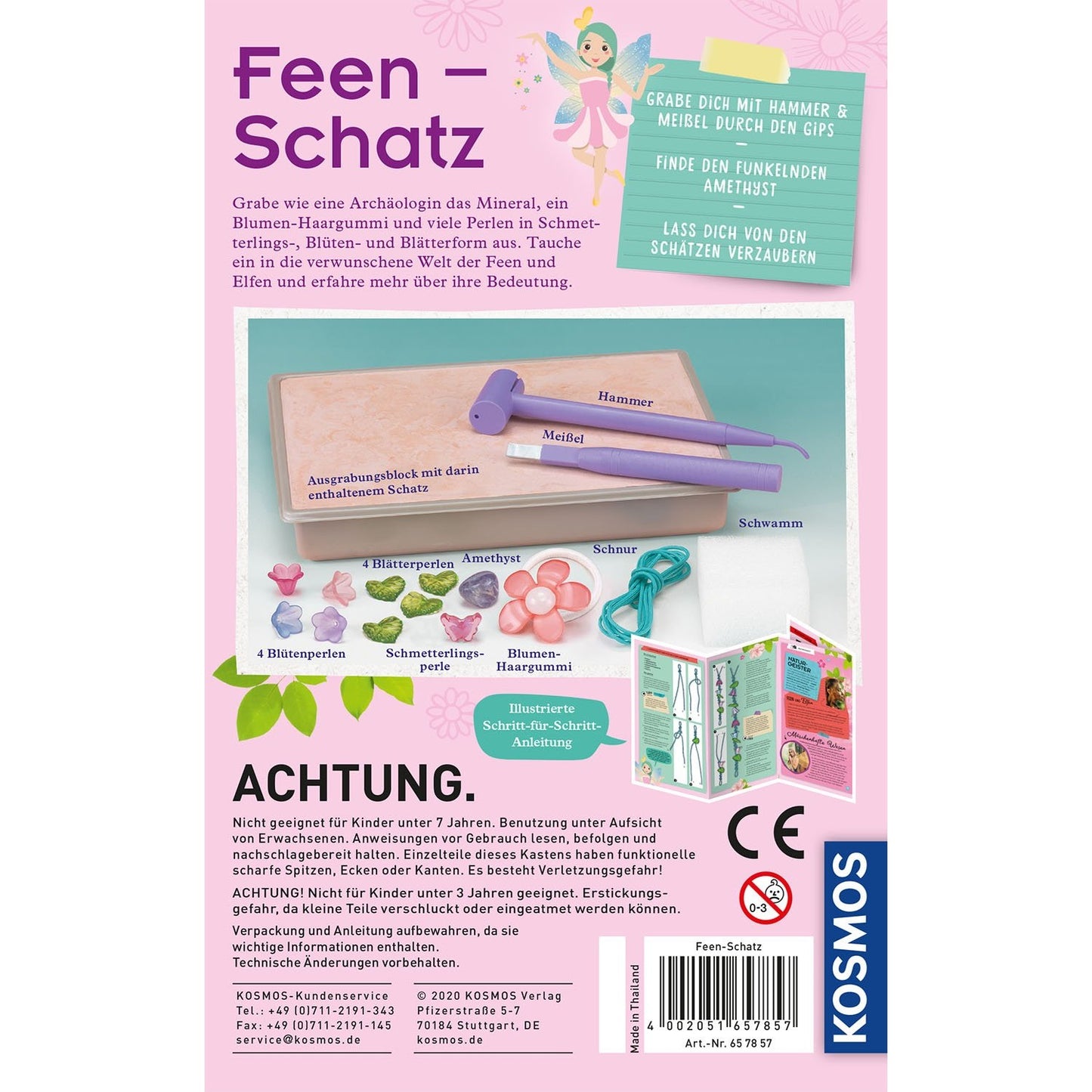 Experimentierset Feen-Schatz