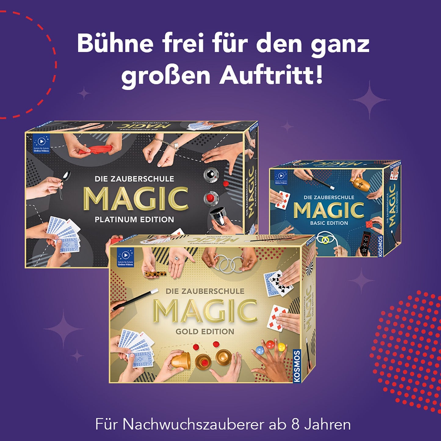 Zauberkasten Magic Zauber-Tricks