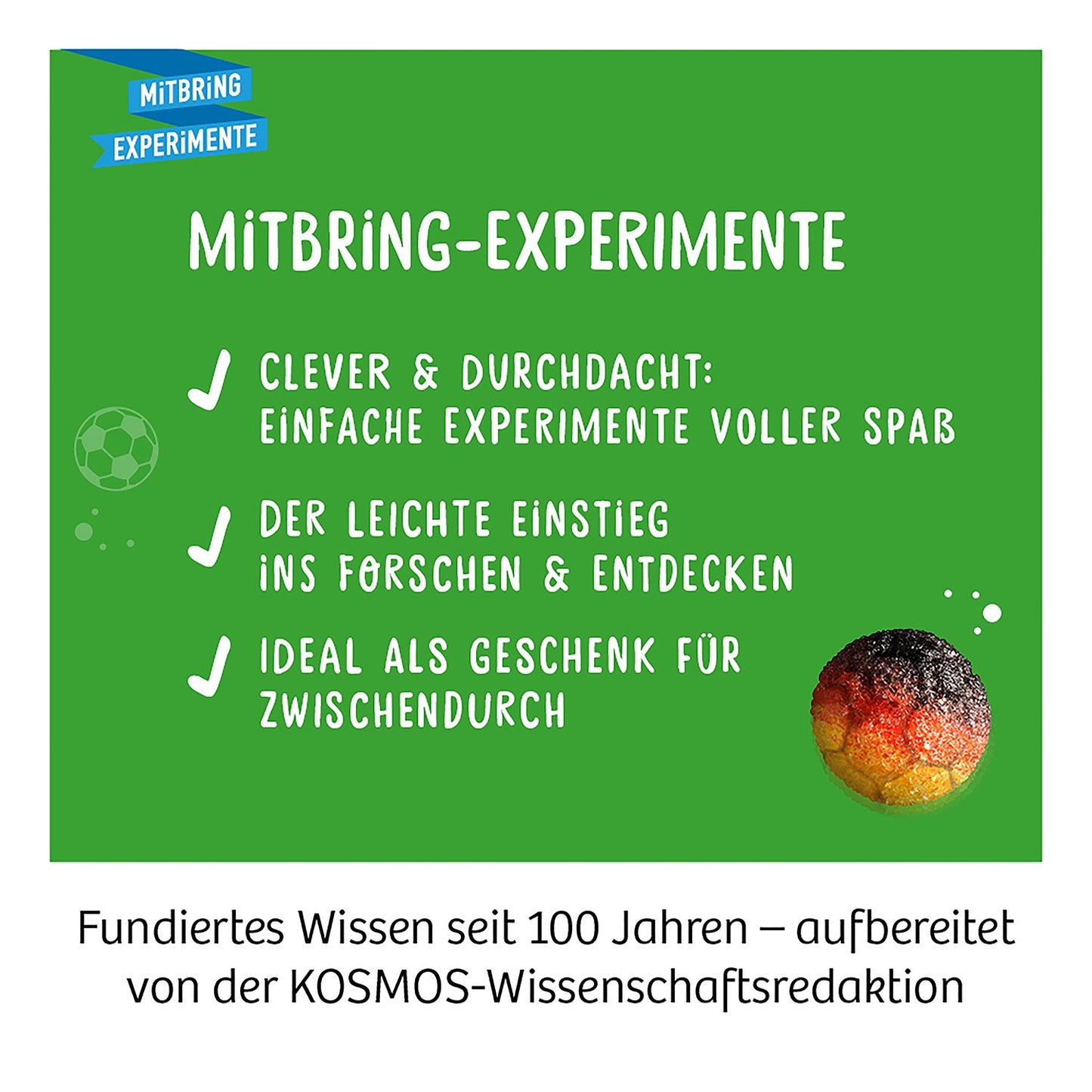 Experimentierset Fussball-Flummis