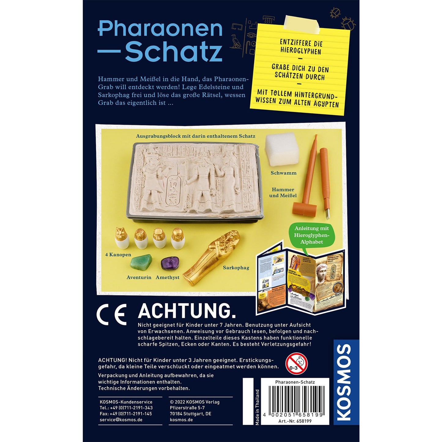 Experimentierset Pharaonen Schatz