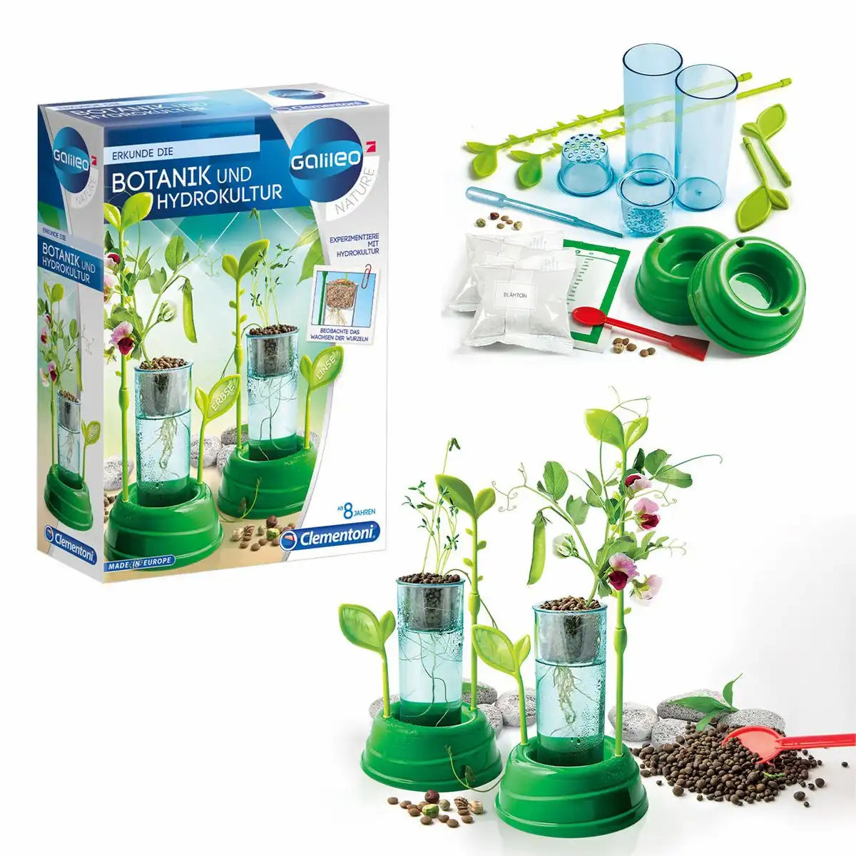 Experimentierset Galileo Hydrokultur Gewächshaus