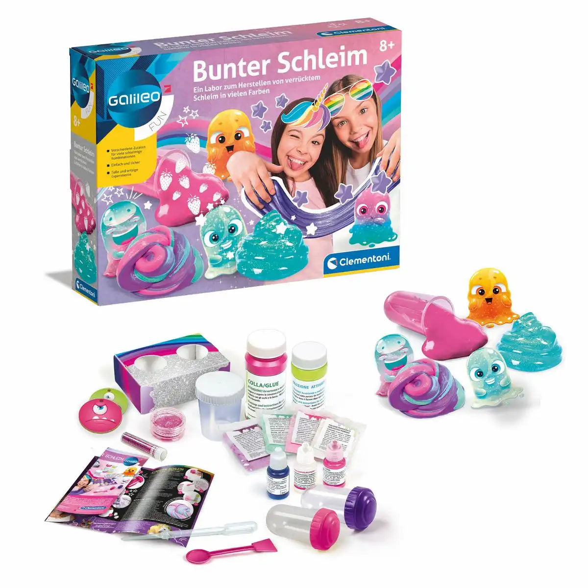 Experimentierset Galileo Science bunter Schleim