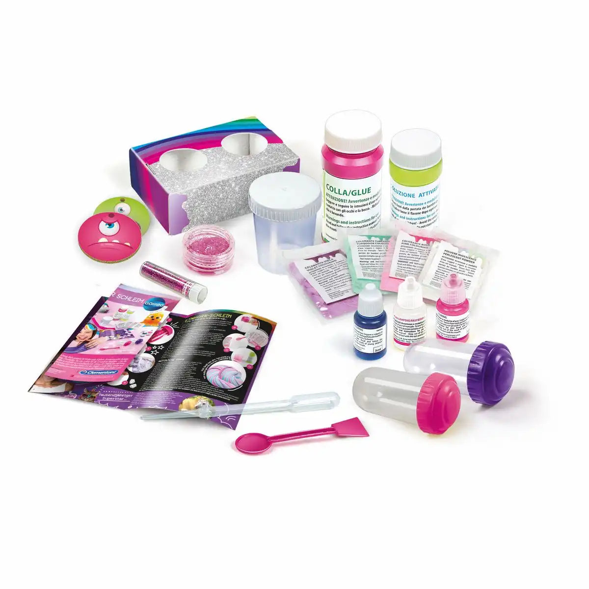 Experimentierset Galileo Science bunter Schleim