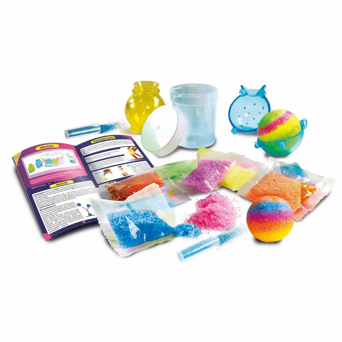 Experimentierset Galileo Fun Glitter Flummis