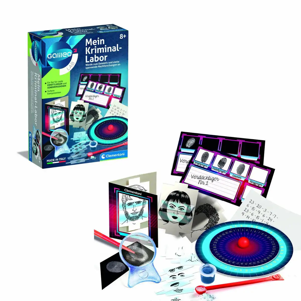 Experimentierset Galileo Mein Kriminal-Labor