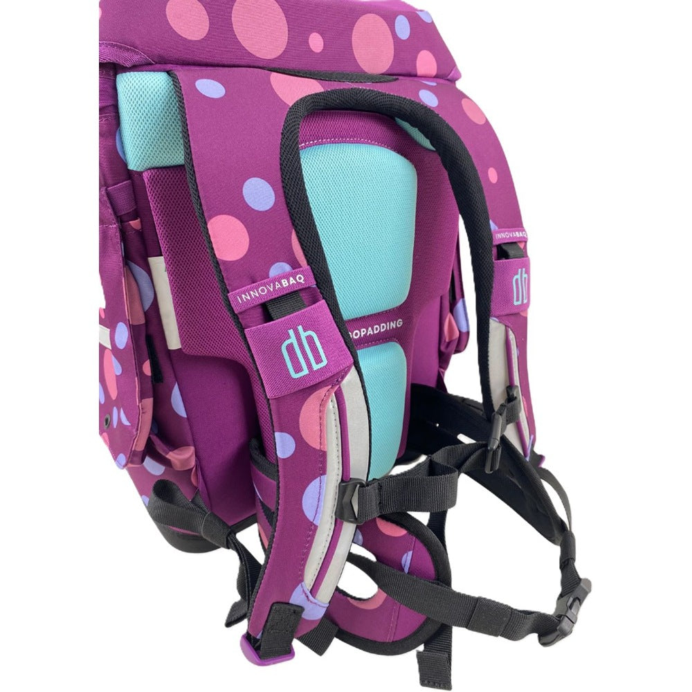 Schulranzenset Innovabag - Purple Bubbles