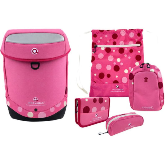 Schulranzenset Innovabag - Pink Bubbles