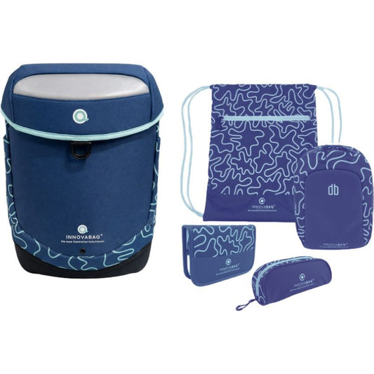 Schulranzenset Innovabag - Navy Crema