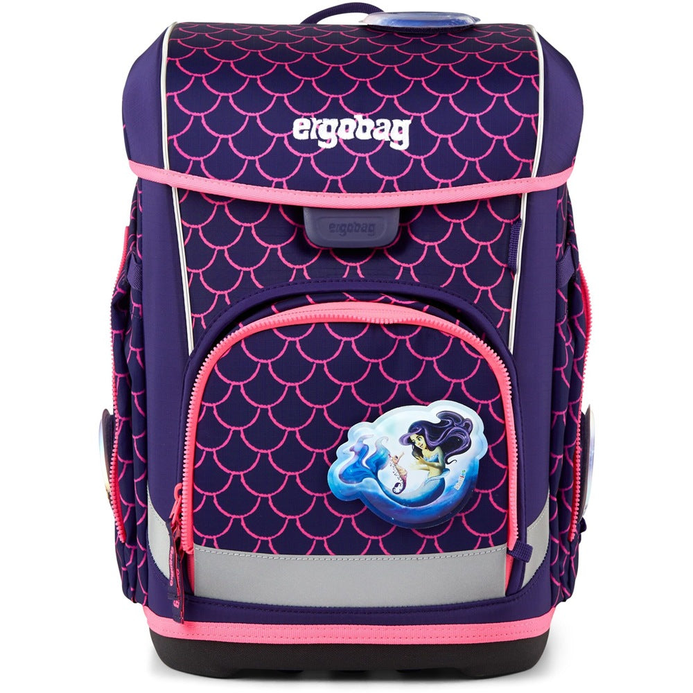 Schulranzenset ergobag cubo vlight PerlentauchBär