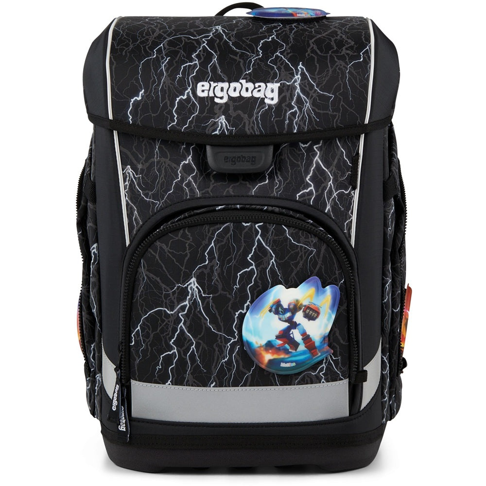 Schulranzenset ergobag cubo light Super ReflektBär