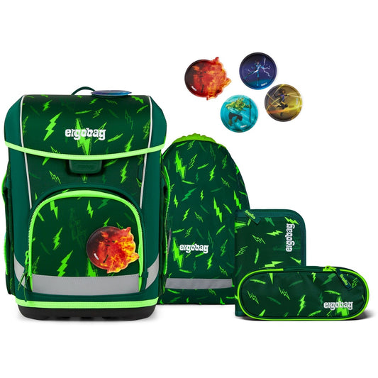 Schulranzenset ergobag cubo light Bärtastisch