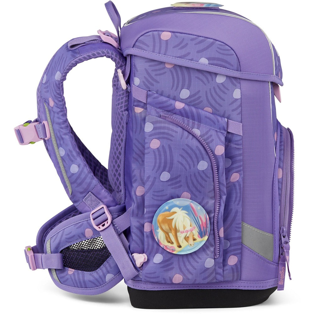 Schulranzenset ergobag cubo light PonyBäradies