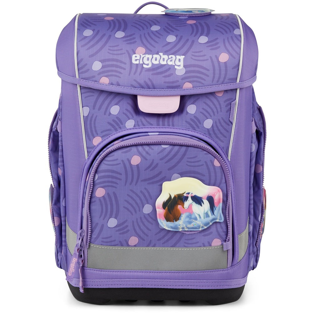 Schulranzenset ergobag cubo light PonyBäradies