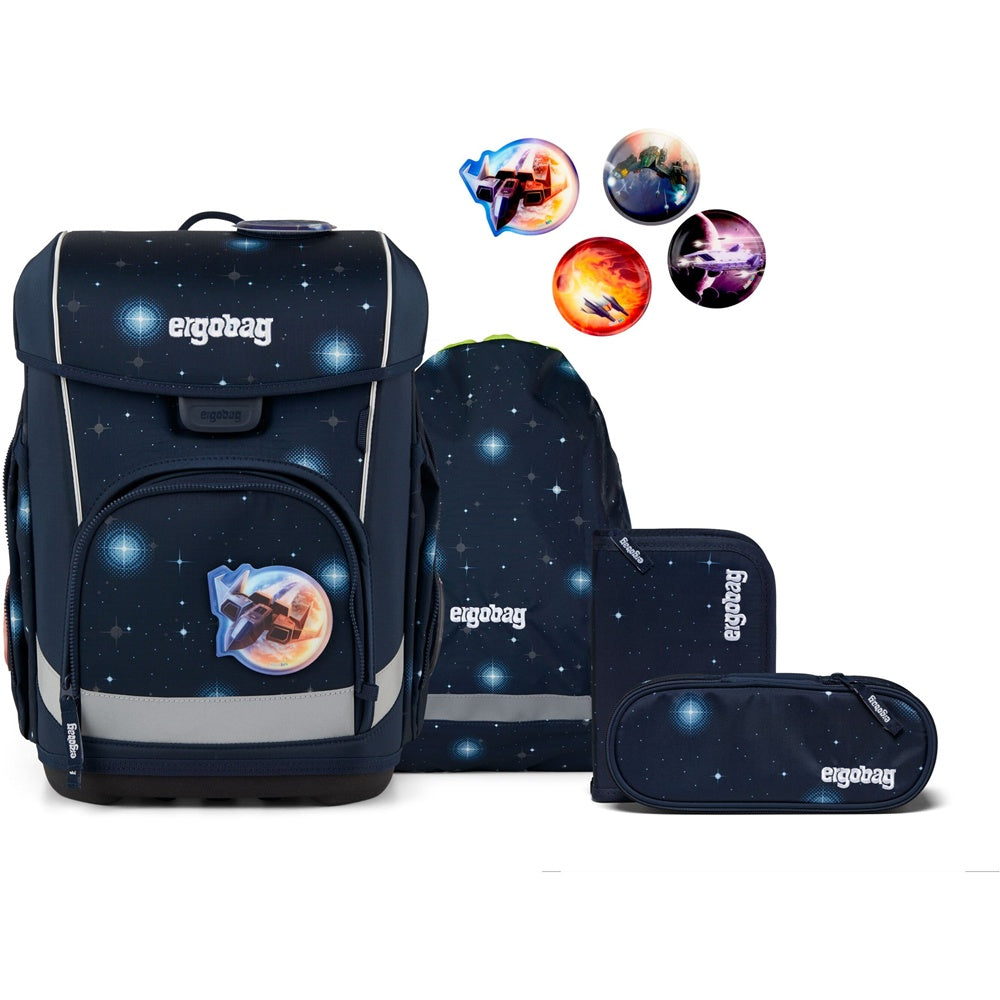 Schulranzenset ergobag cubo light KoBärnikus