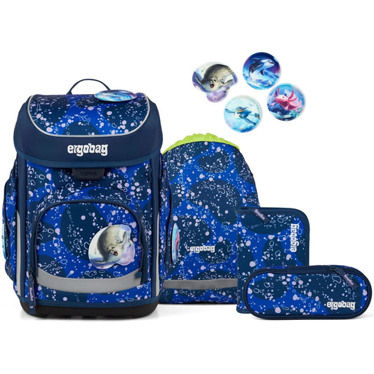 Schulranzenset ergobag cubo OzeanBärwohner