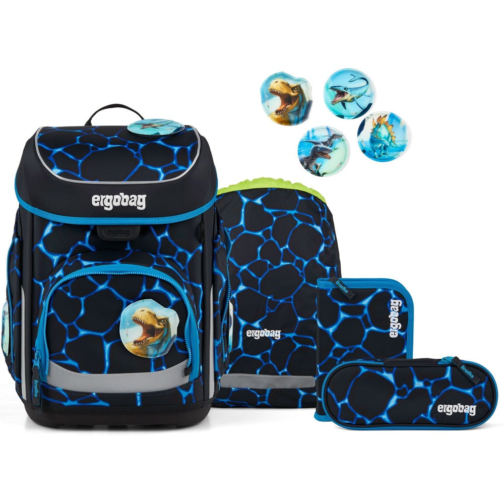Schulranzenset ergobag cubo Bärassic Garden