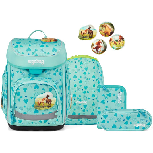 Schulranzenset ergobag cubo ReitBärtraum