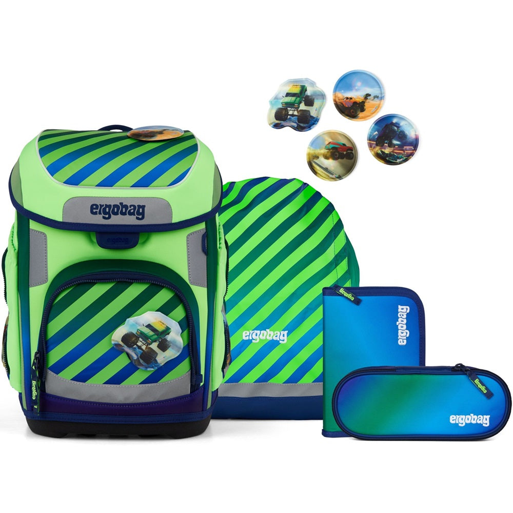 Schulranzenset ergobag cubo TruckBär