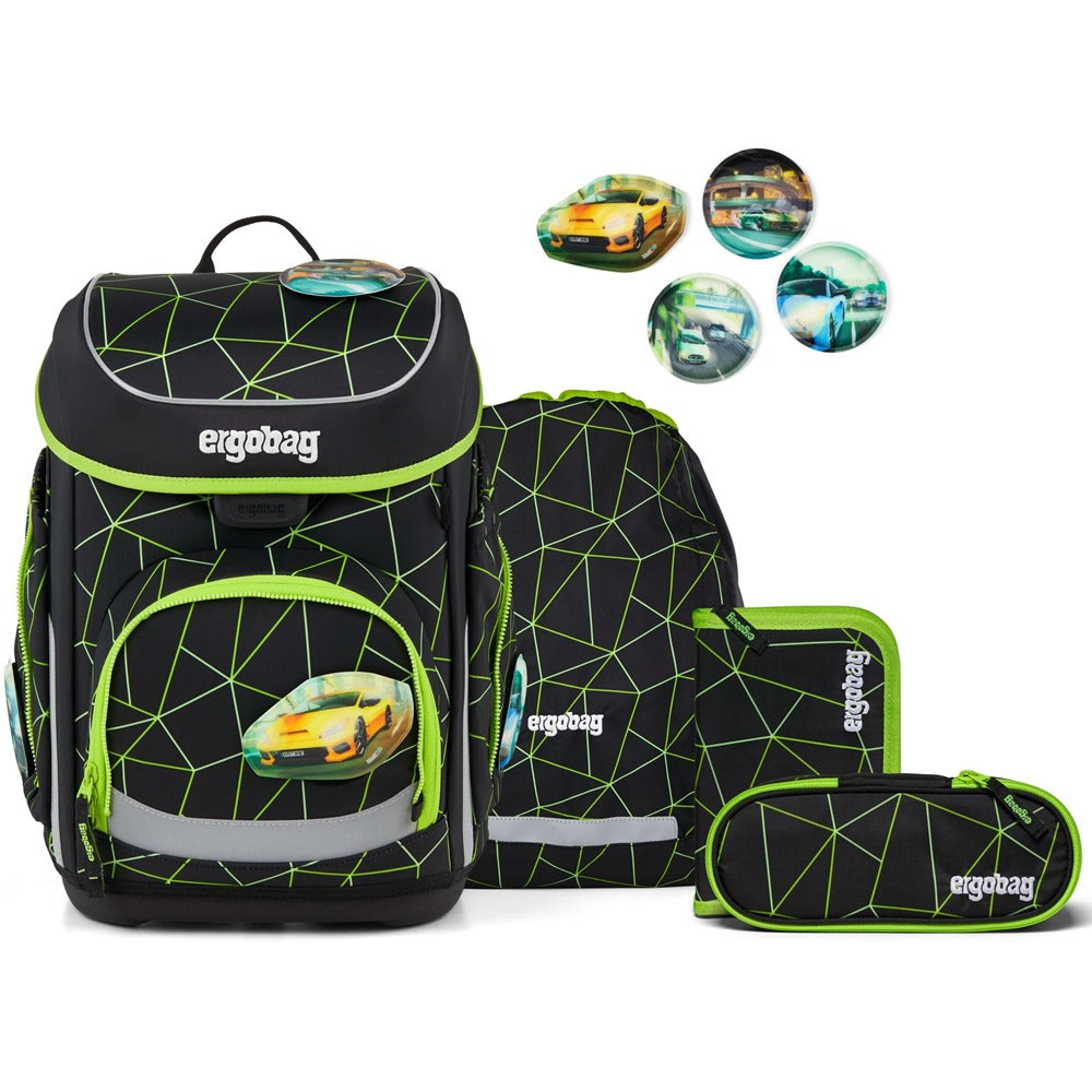 Schulranzenset ergobag cubo CyBär Race