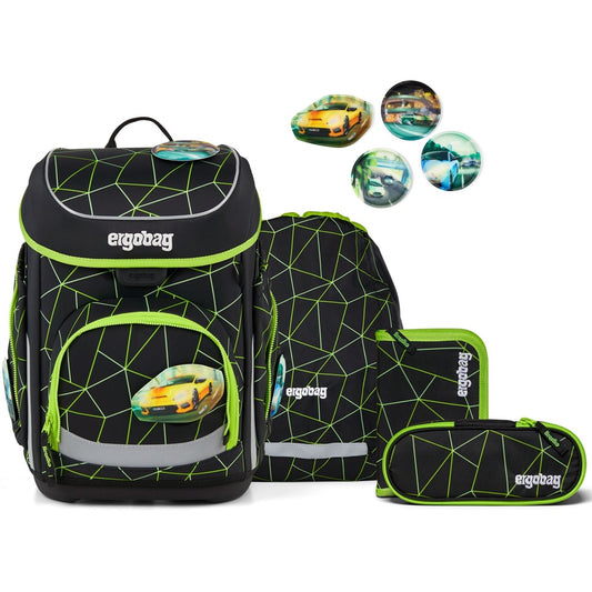 Schulranzenset ergobag cubo CyBär Race