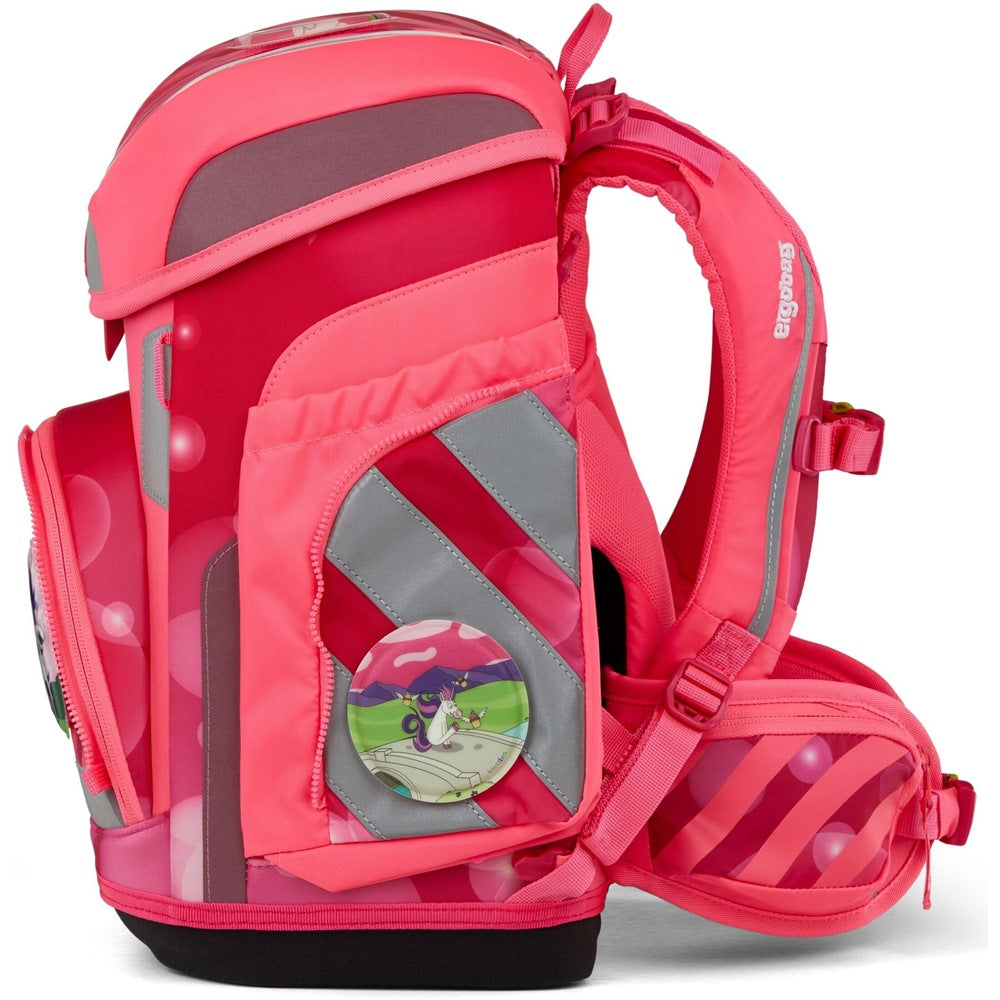 Schulranzenset ergobag cubo KuntBärbuntes Einhorn