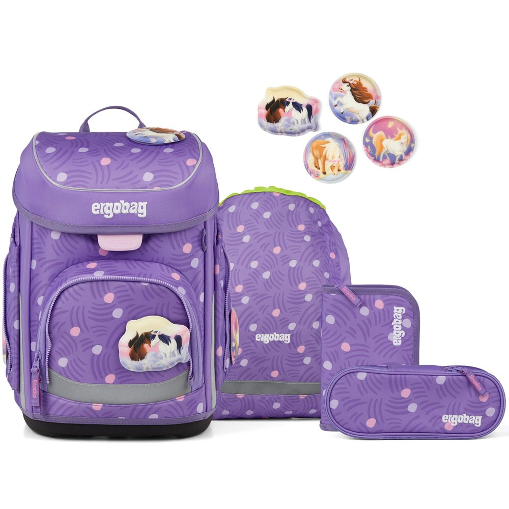 Schulranzenset ergobag cubo PonyBäradies