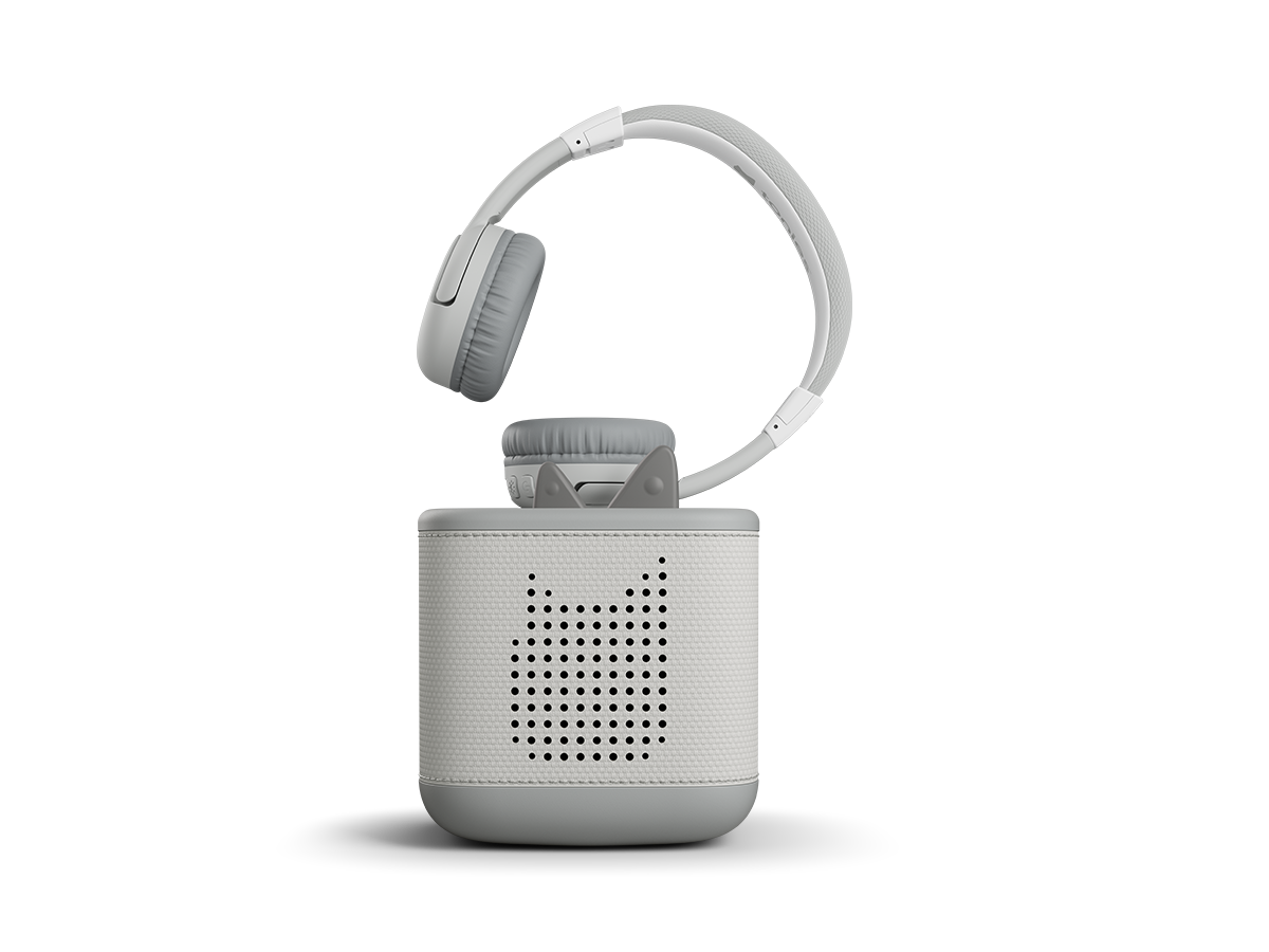Bluetooth Kopfhörer - Mondgrau