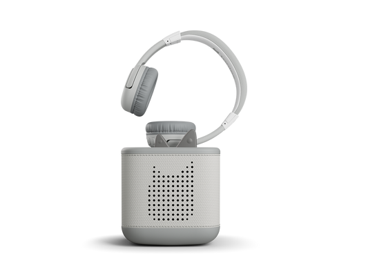 Bluetooth Kopfhörer - Mondgrau