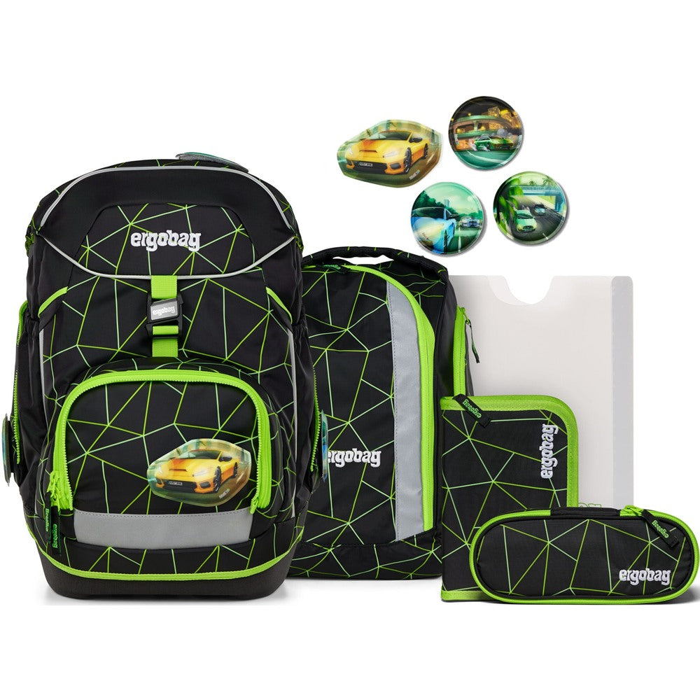 Schulranzenset ergobag pack CyBär Race