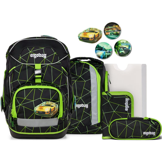Schulranzenset ergobag pack CyBär Race