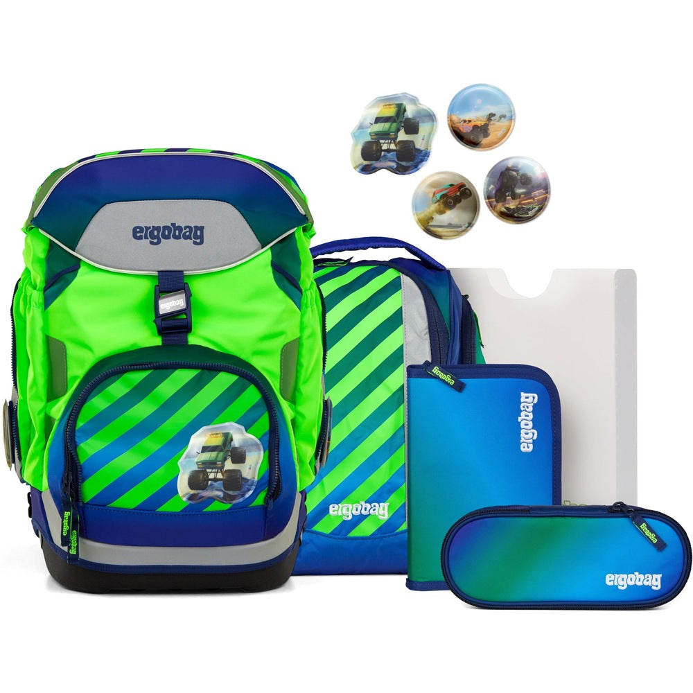 Schulranzenset ergobag pack TruckBär