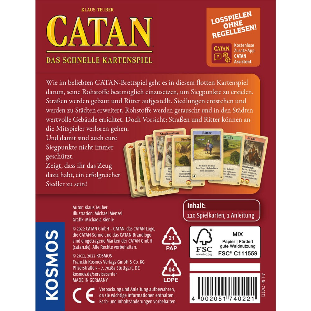 Catan Das schnelle Kartenspiel