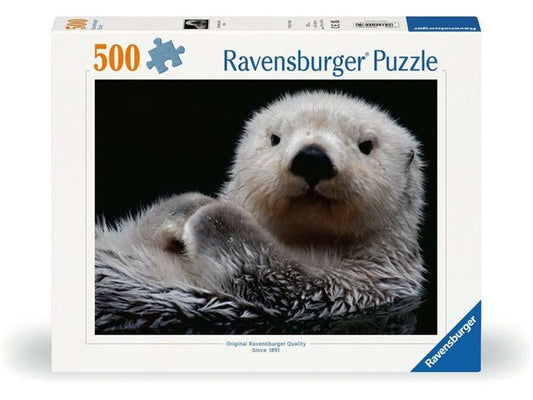 Puzzle 500 Teile Süßer kleiner Otter